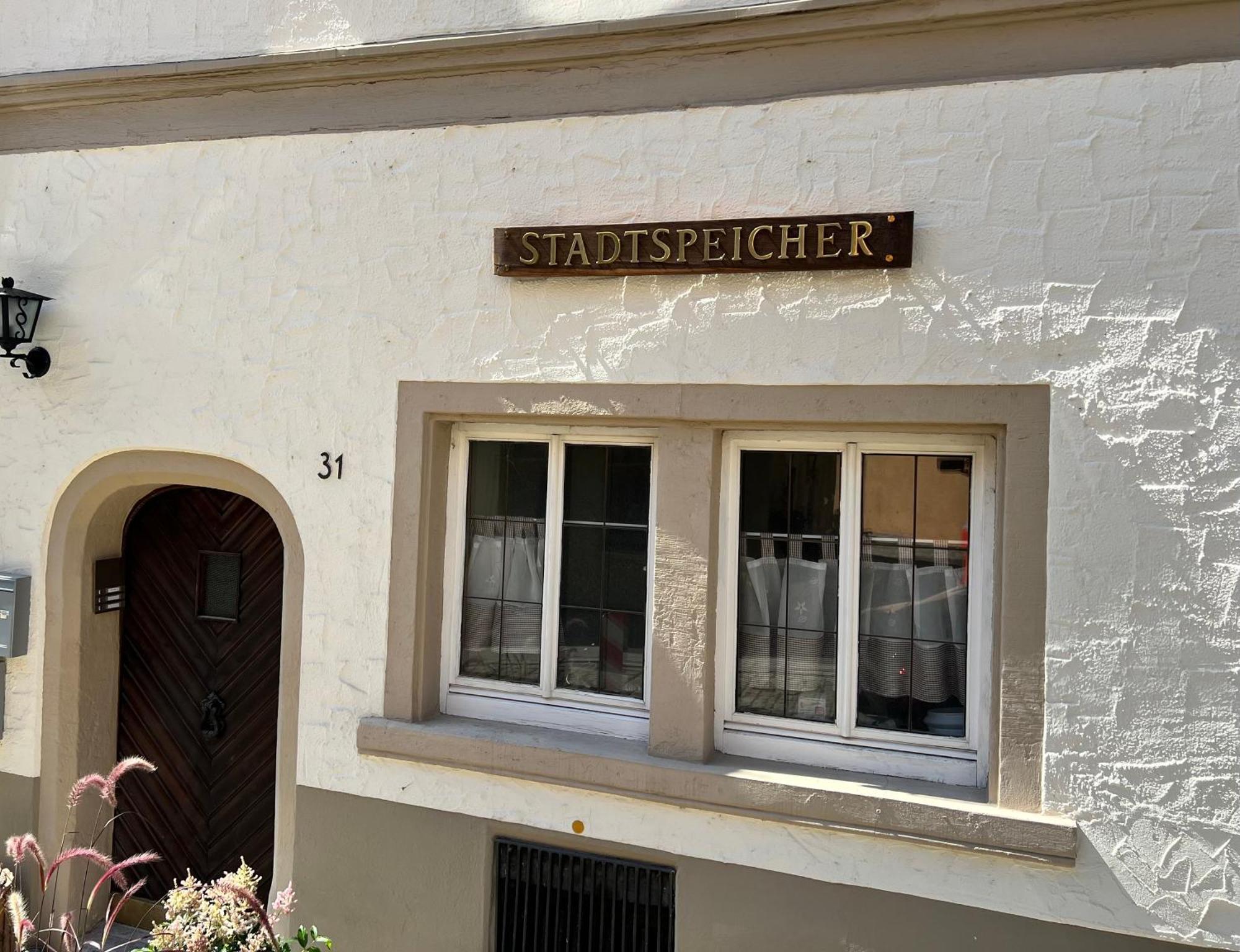 #Stadtspeicher - Gruener Stern Das Apartment Mitten In Der Altstadt Rothenburg ob der Tauber Dış mekan fotoğraf