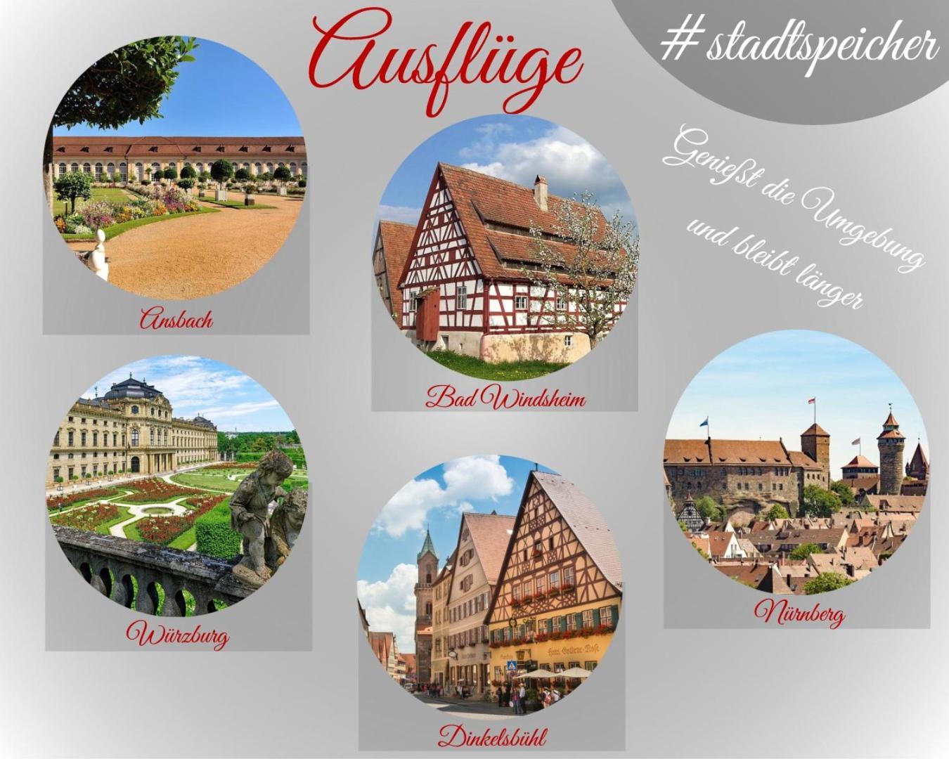 #Stadtspeicher - Gruener Stern Das Apartment Mitten In Der Altstadt Rothenburg ob der Tauber Dış mekan fotoğraf